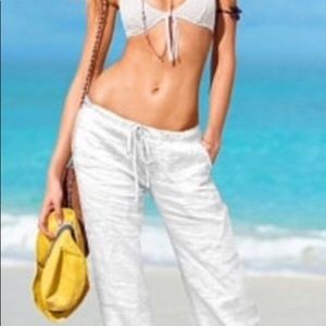 Victoria’s Secret White Beach Pants